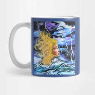 Mermaid in the Storm Mug